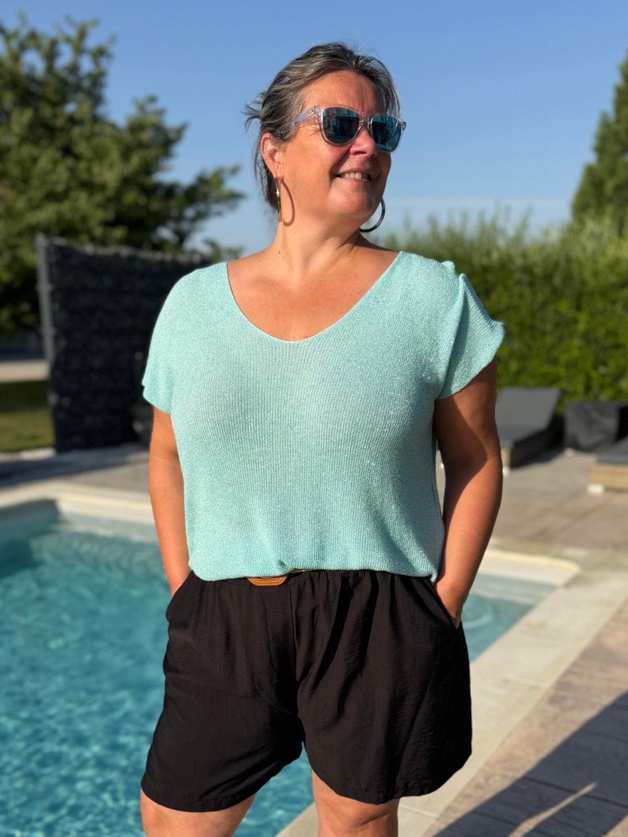 Short Large Grande Taille Léger Femme Taille Unique | Marina & Paloma