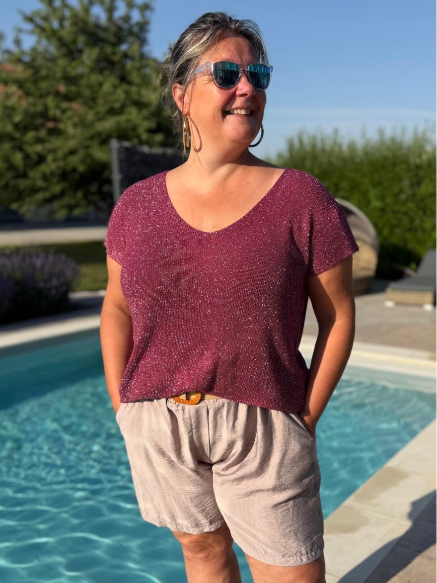 Short Large Grande Taille Léger Femme Taille Unique | Marina & Paloma