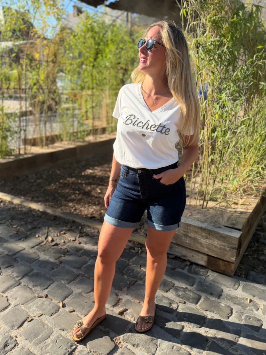 Tee-Shirt Bichette Kaki Femme Emma & Ella | Marina & Paloma