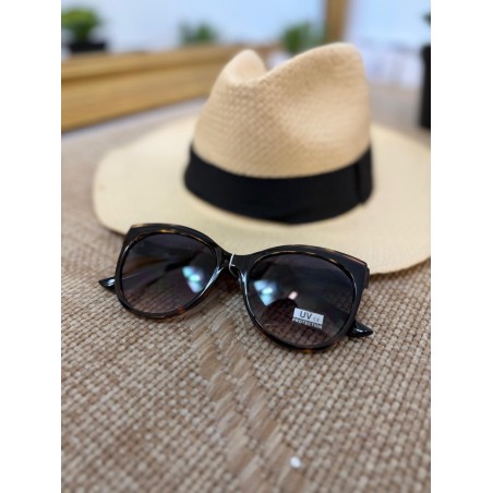 Lunettes de Soleil Écaille Marron Femme | Marina & Paloma
