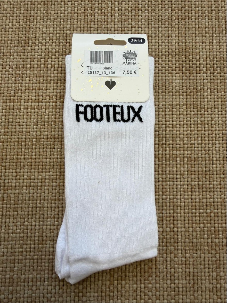 Chaussettes Footeux Homme | Les Sacachaussettes | Marina & Paloma