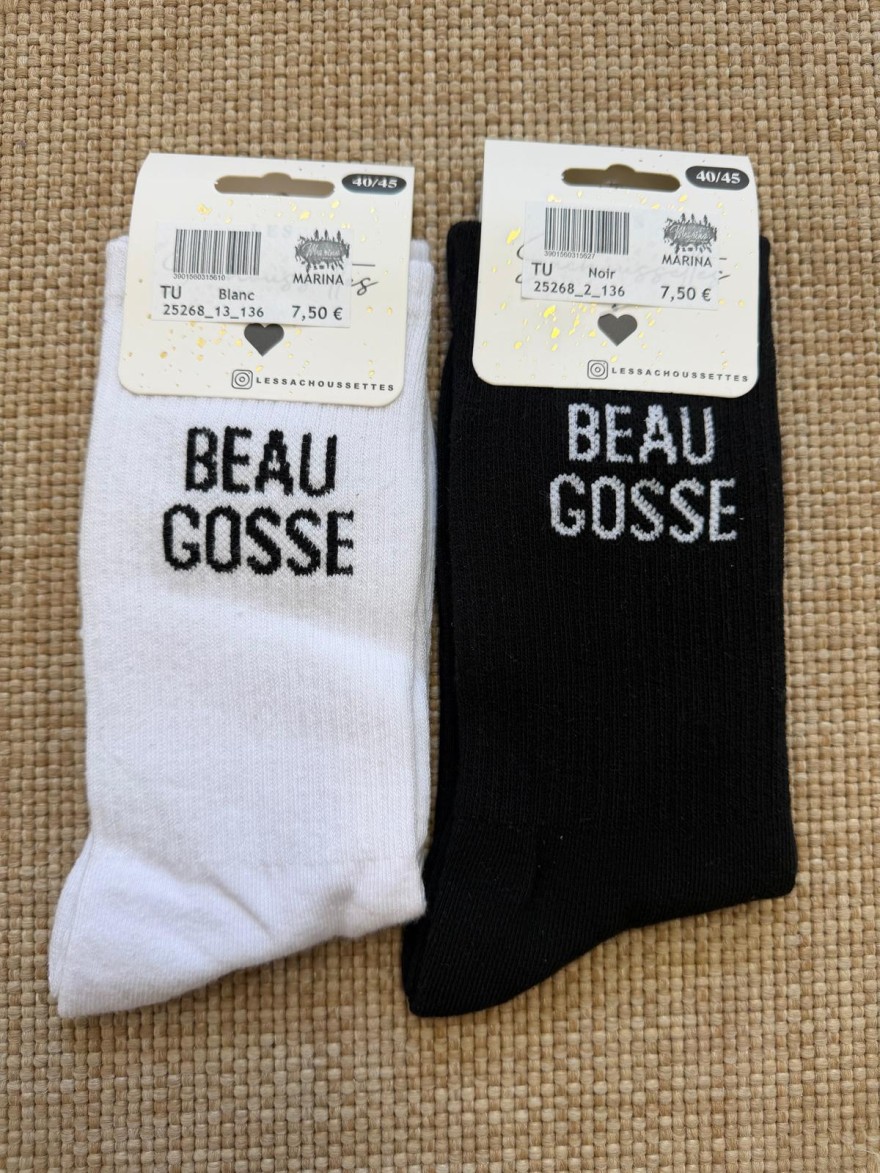 Chaussettes Beau Gosse Homme | Les Sacachaussettes | Marina & Paloma