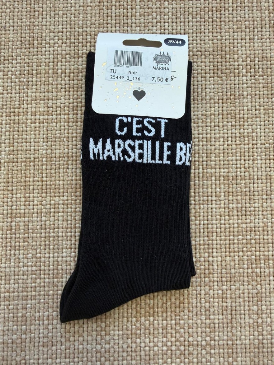 Chaussettes C'est Marseille Bébé Homme | Les Sacachaussettes | Marina & Paloma
