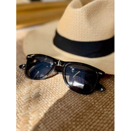 Lunettes de Soleil Noires Classiques Femme | Marina & Paloma