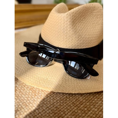 Lunettes de Soleil Noires Classiques Femme | Marina & Paloma