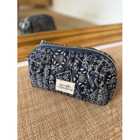 Trousse de Toilette Matelassée Bordel Organisé | Marina & Paloma Bandana