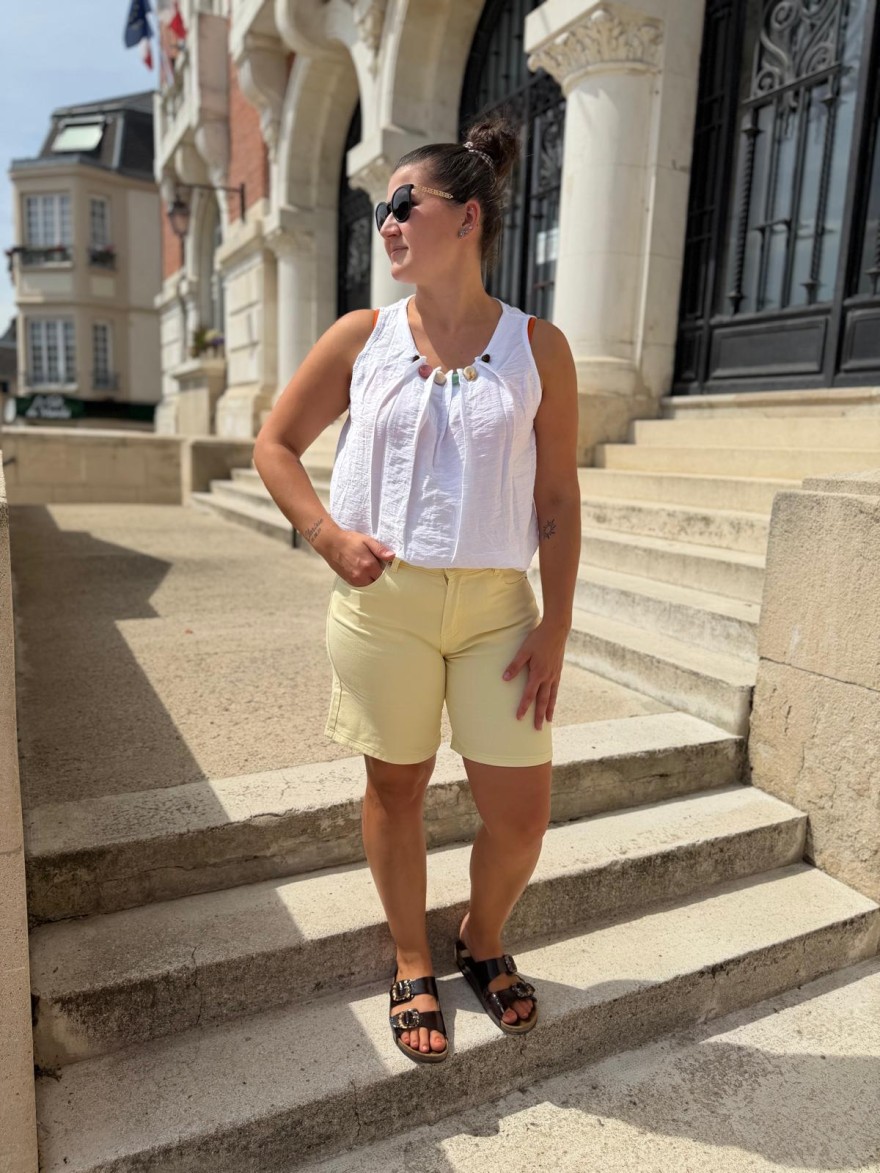Débardeur Léger en Viscose Femme Camillia | Marina & Paloma