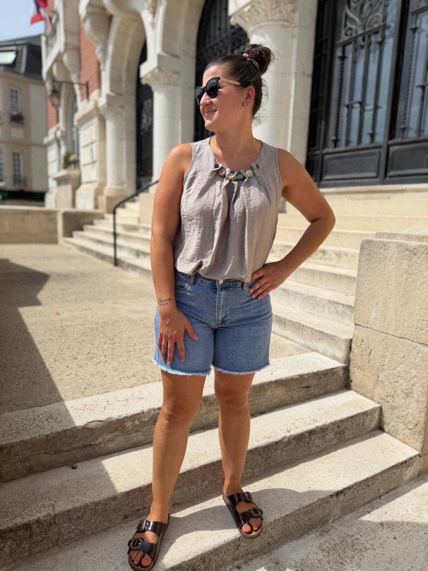 Débardeur Léger en Viscose Femme Camillia | Marina & Paloma