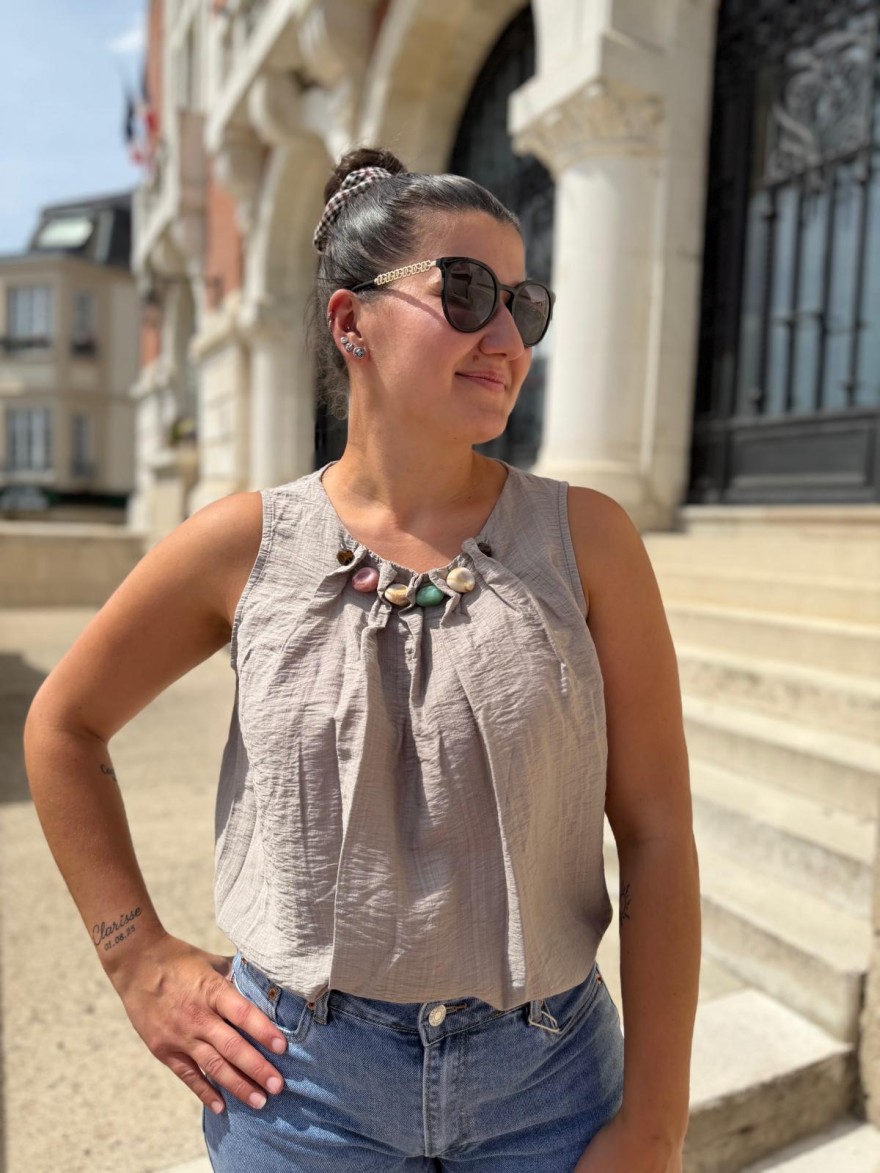 Débardeur Léger en Viscose Femme Camillia | Marina & Paloma