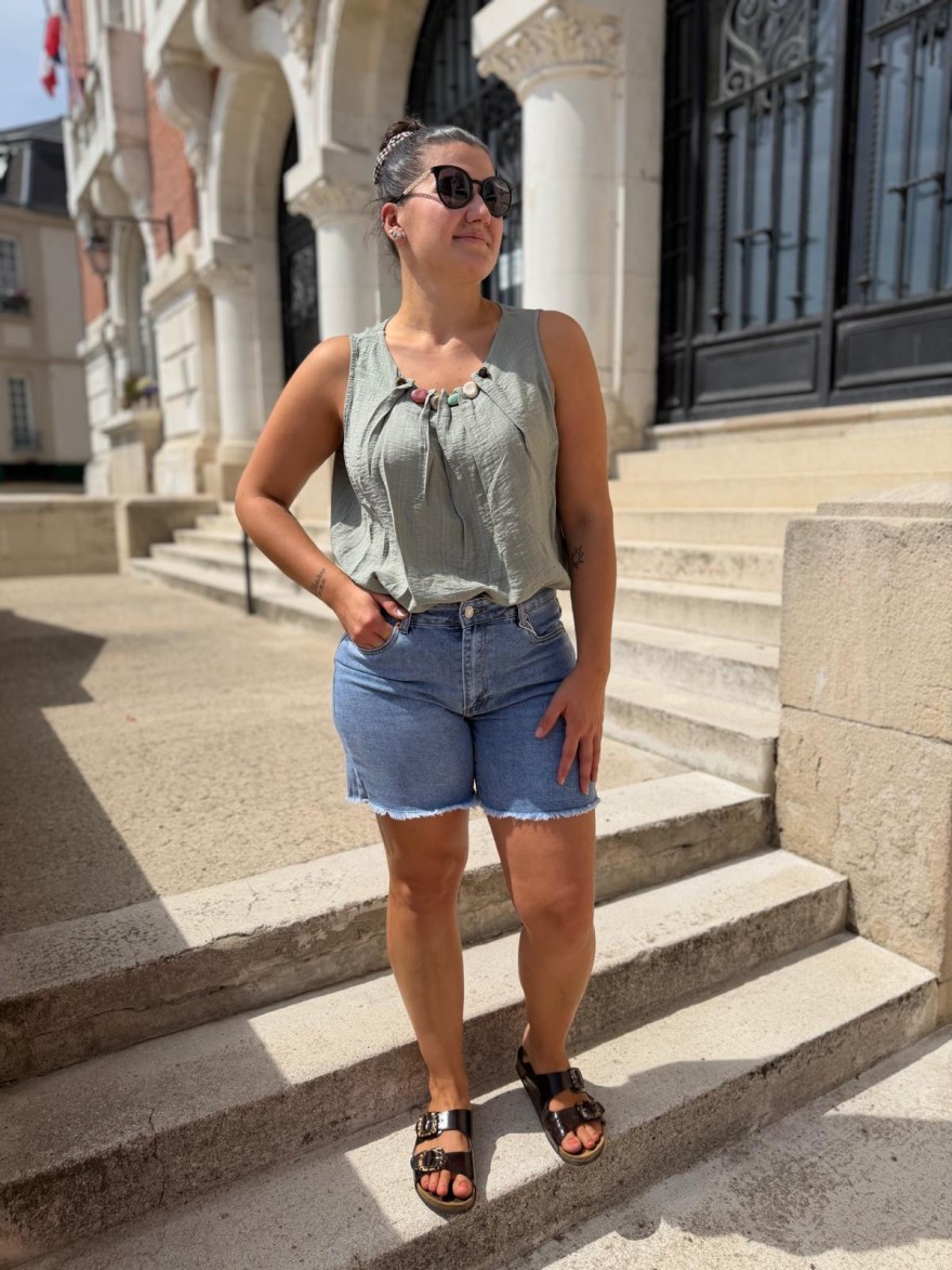 Débardeur Léger en Viscose Femme Camillia | Marina & Paloma