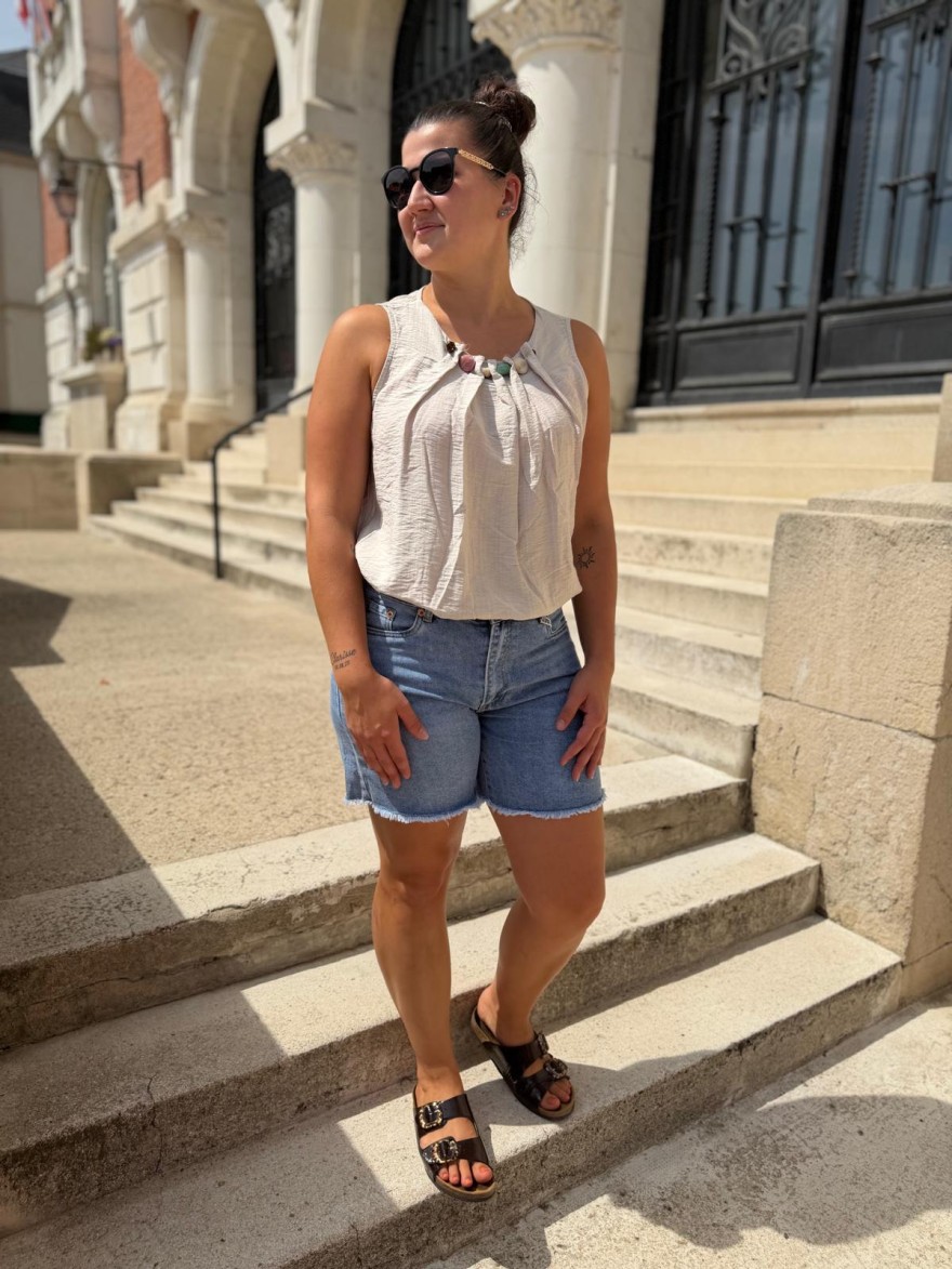 Débardeur Léger en Viscose Femme Camillia | Marina & Paloma