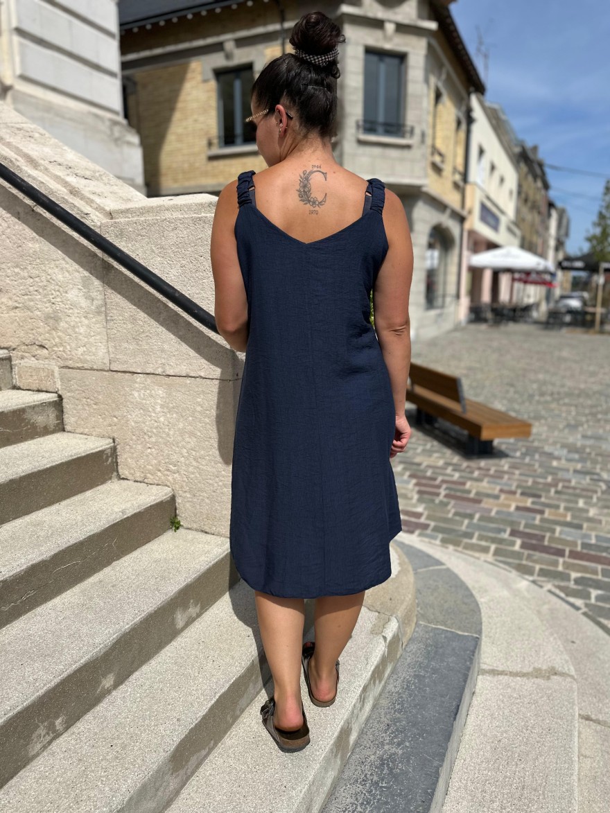Robe Simple en Viscose Légère Camillia | Marina & Paloma