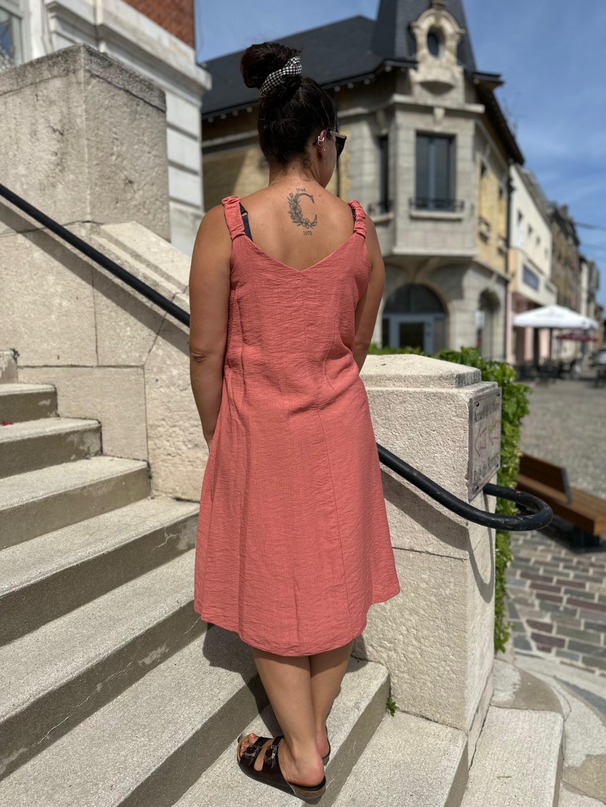 Robe Simple en Viscose Légère Camillia | Marina & Paloma