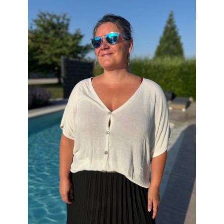 Gilet Léger Été en Viscose Mily Femme | Marina & Paloma