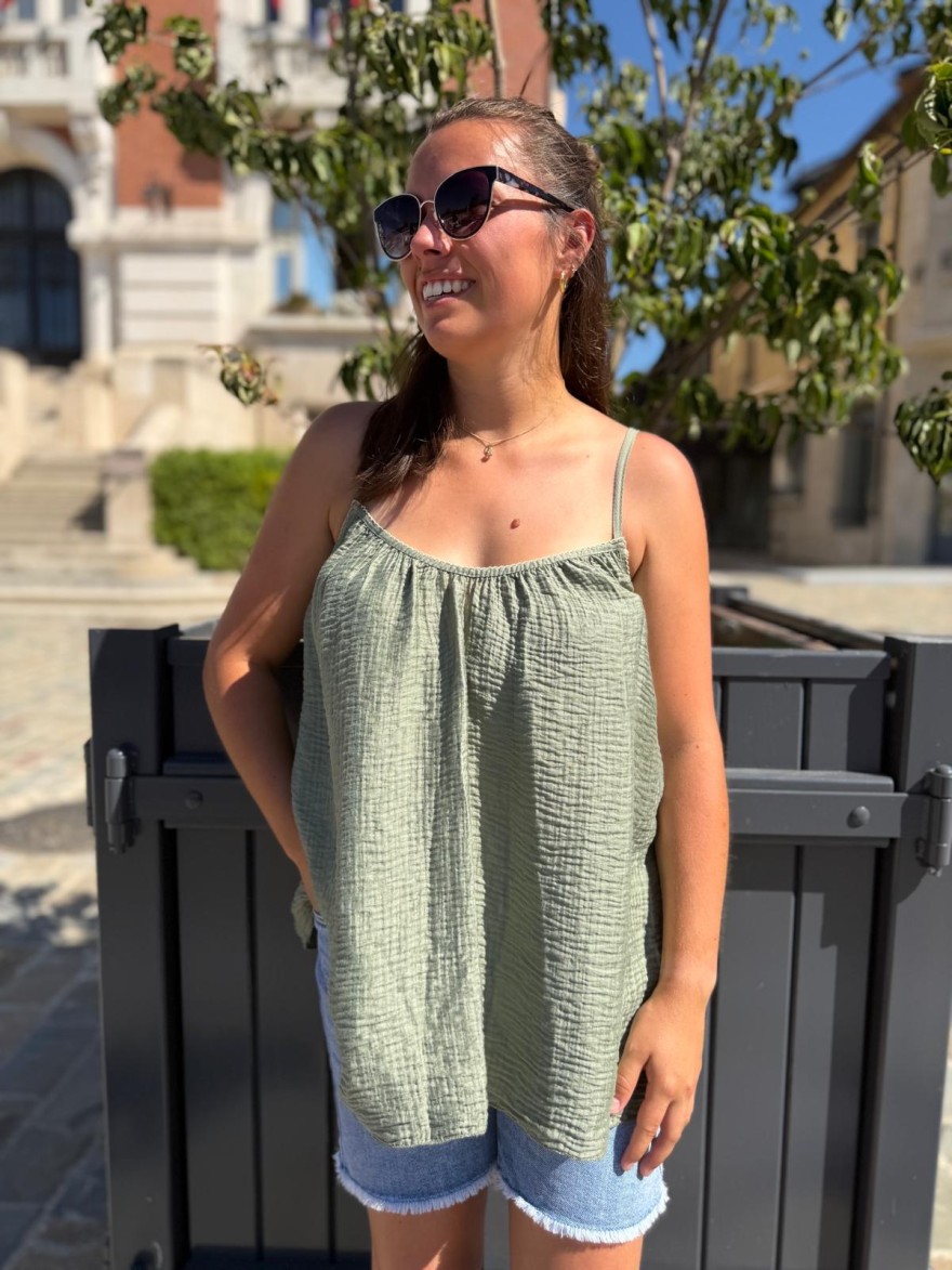 Débardeur Léger en Tencel Petit Prix Camillia | Marina & Paloma