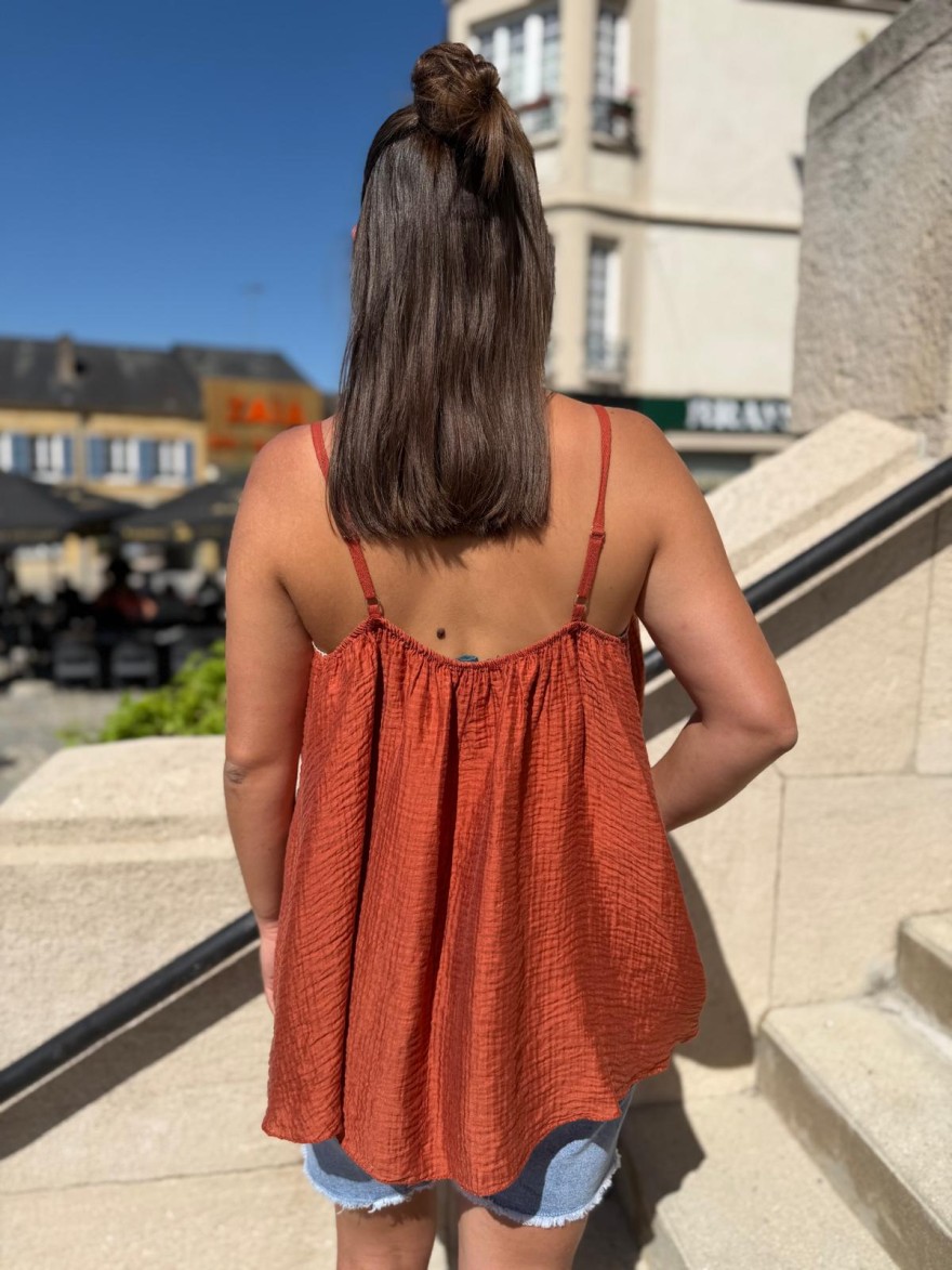 Débardeur Léger en Tencel Petit Prix Camillia | Marina & Paloma