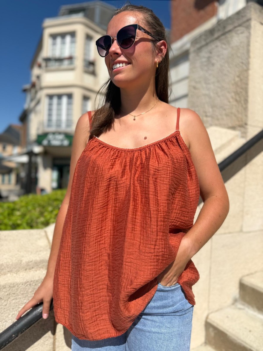 Débardeur Léger en Tencel Petit Prix Camillia | Marina & Paloma