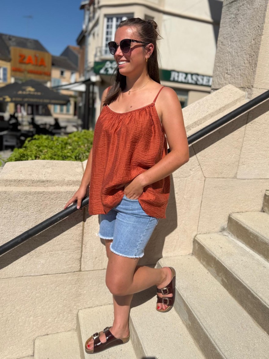 Débardeur Léger en Tencel Petit Prix Camillia | Marina & Paloma