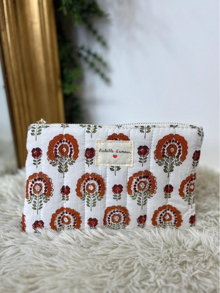 Trousse Matelassée Bichette d'Amour | Marina & Paloma Fleurie Bohème