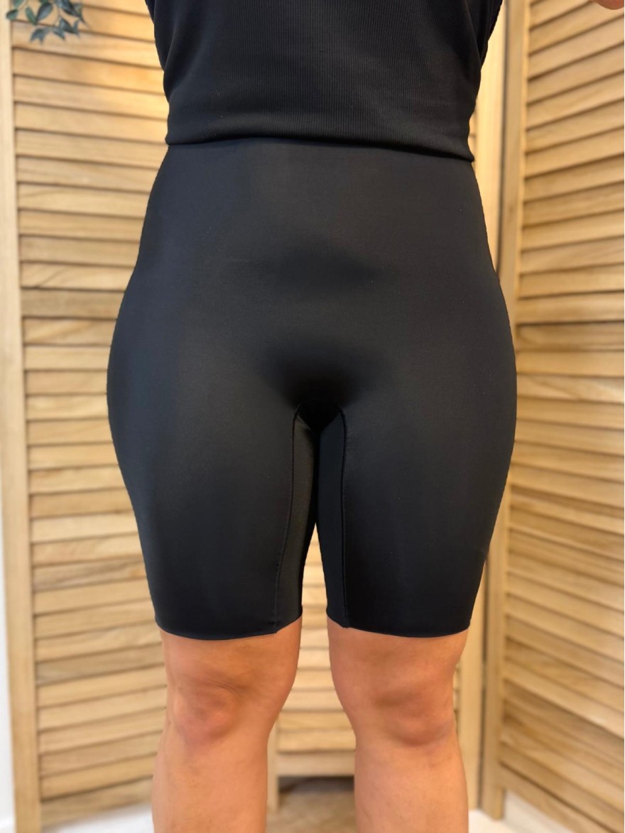 Shorty Gainant Noir Taille Haute | Marina & Paloma