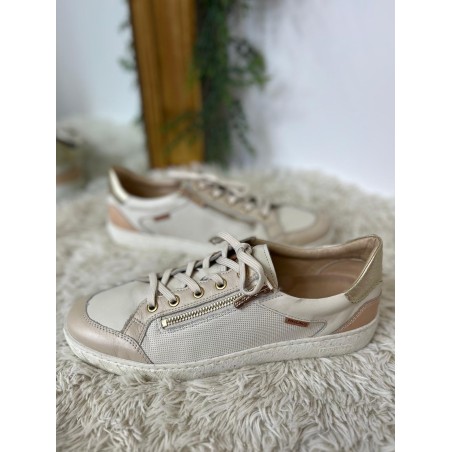 Basket Pikolinos Cantabria W4R-6622C1 cuir beige | Marina & Paloma