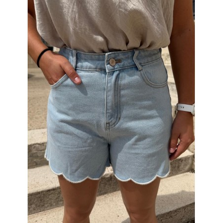 Short en Jean Clair Taille Haute Kilky | Marina & Paloma
