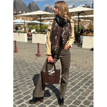 Bottine Dorking Cristel D9157 Noire Cuir Verni Talon 6 cm | Marina & Paloma