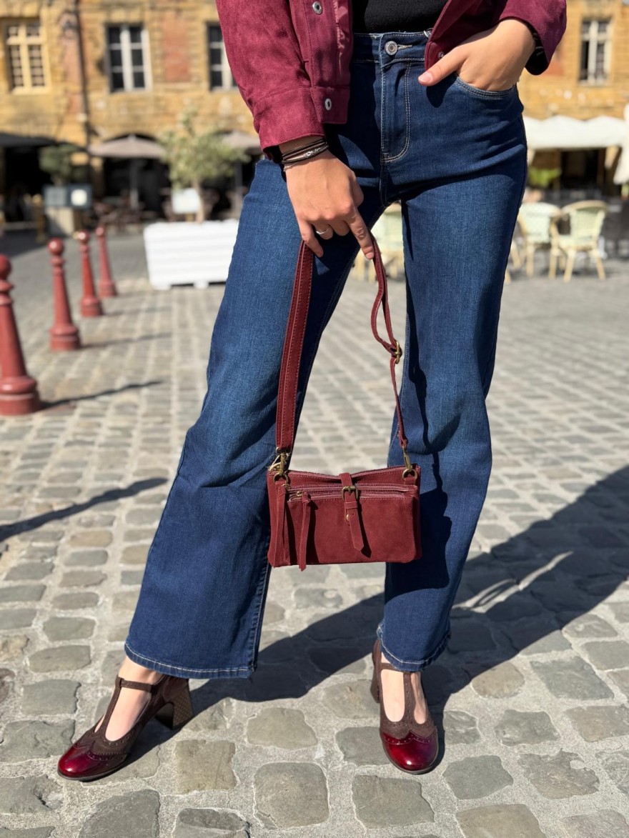 Jean Flare Taille Haute Confortable Nina Carter Stretch | Marina & Paloma