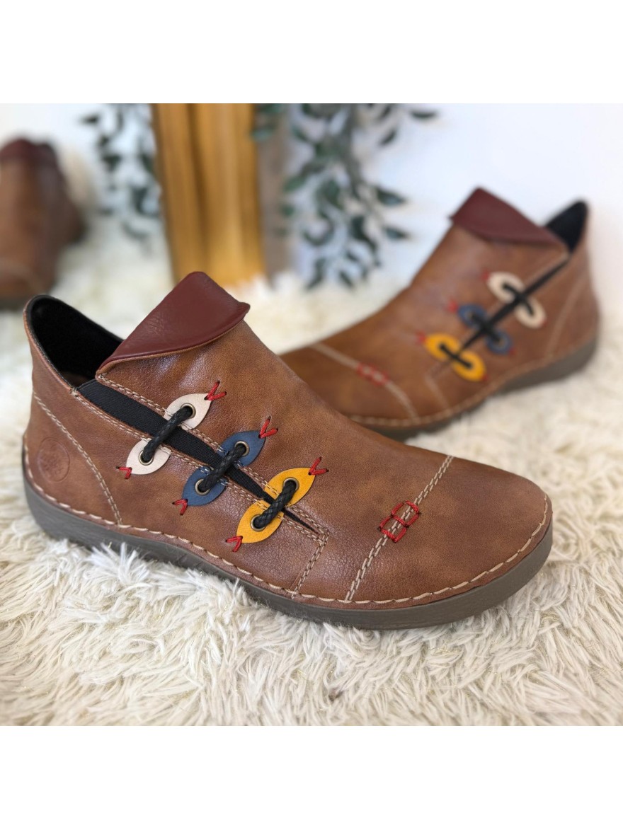 Chaussure Montante Rieker 72581-21 Zip | Marina & Paloma