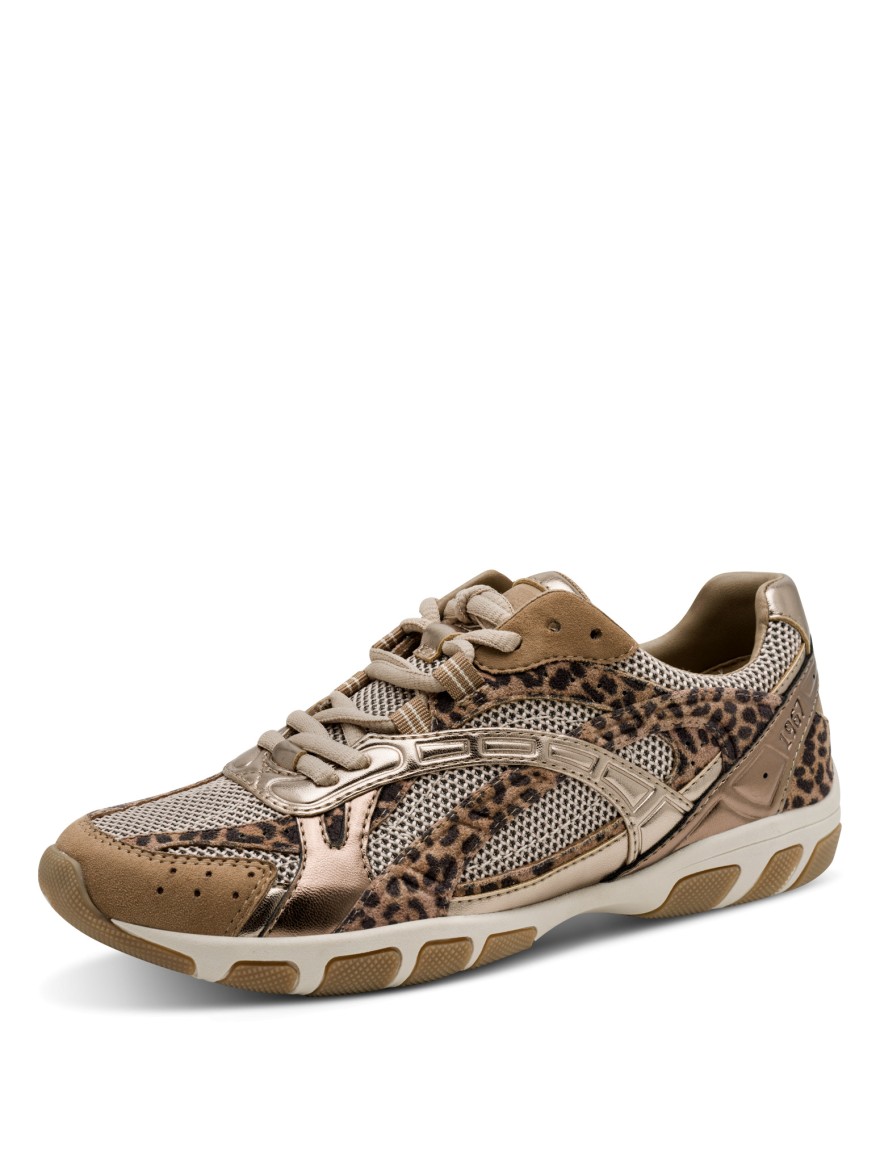Basket Tamaris 23645 Léopard Mesh Beige | Marina & Paloma