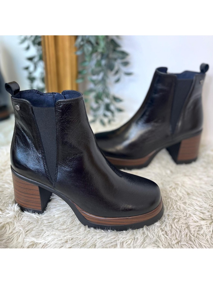 Bottine Dorking Safe D94 Cuir Talon 7 cm | Marina & Paloma