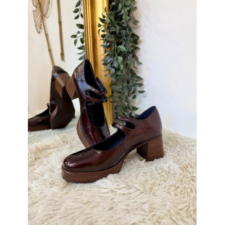Babies Dorking Cristel D9437 Vernis Bordeaux | Marina & Paloma