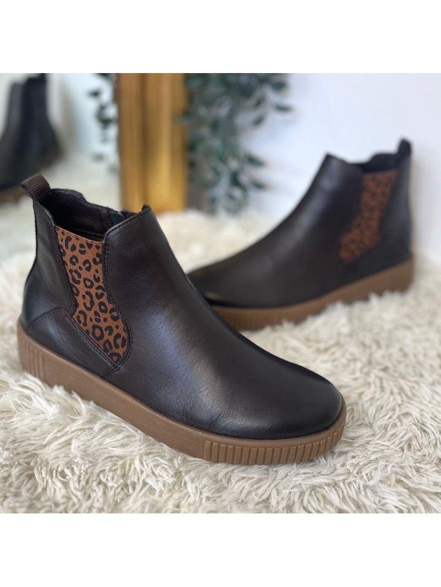 Bottine Remonte R799 Cuir Camel | Marina & Paloma