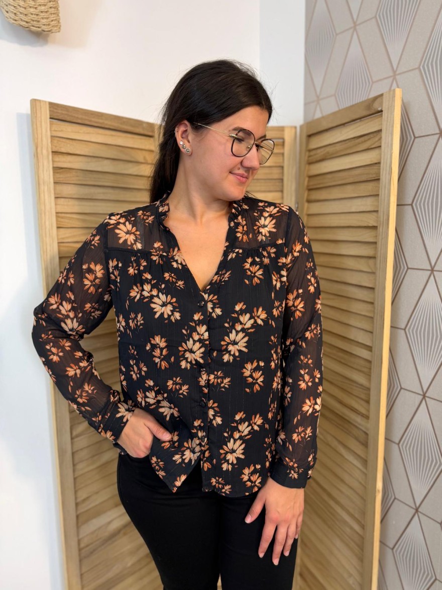 Chemisier Maelle Fantaisie Fleuri| Marina & Paloma