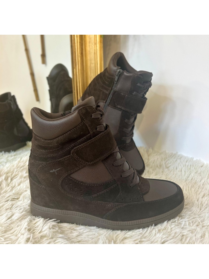 Basket Montante Tamaris 25282 Mocca Compensée 7,5 cm | Marina & Paloma