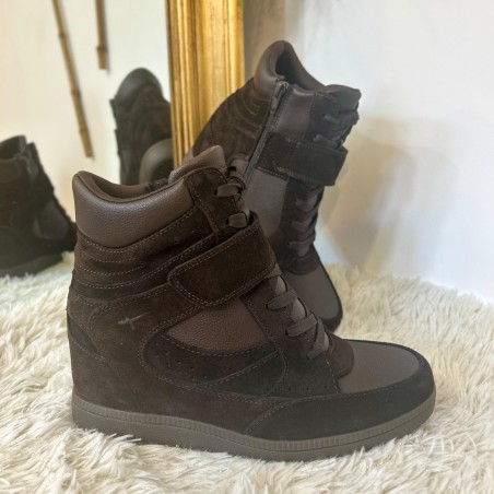 Basket Montante Tamaris 25282 Mocca Compensée 7,5 cm | Marina & Paloma
