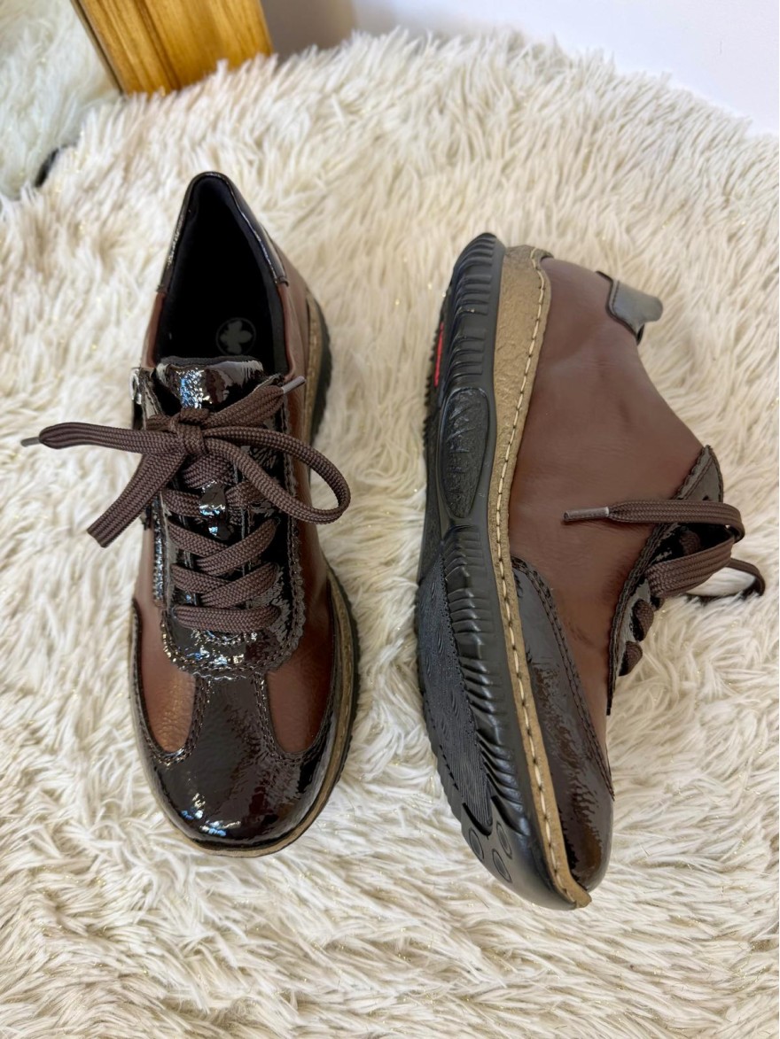 Basket Confort Rieker Marron N3200-24 Casual & Souple | Marina & Paloma