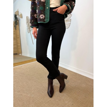 Jean Flare VS Miss Noir Taille Haute Coupe Bootcut Femme | Marina & Paloma