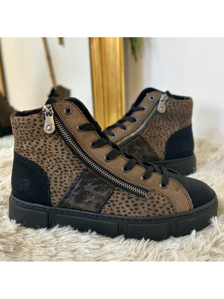 Basket Montante Rieker N5931-25 Semelle Light PU 3,6 cm | Marina & Paloma