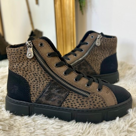 Basket Montante Rieker N5931-25 Semelle Light PU 3,6 cm | Marina & Paloma