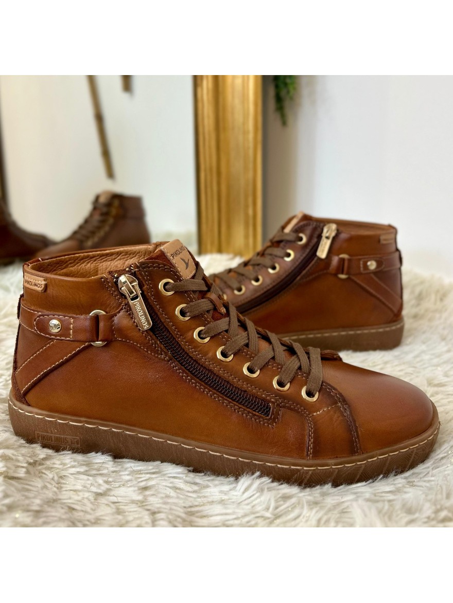 Basket Montante Pikolinos Camel Lanzarote W7B-8692C1 | Marina & Paloma