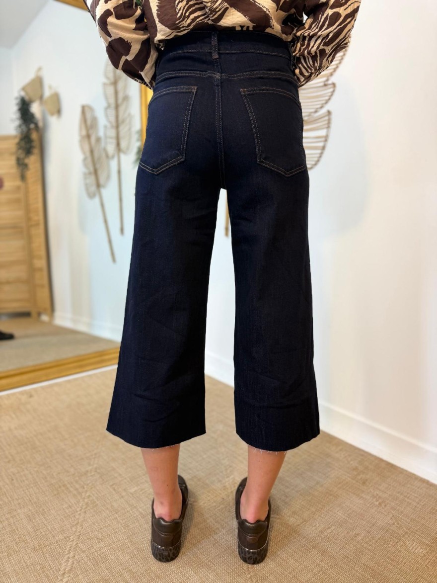 Jupe Culotte VS Miss Jean 7/8 Coupe Large Taille Haute | Marina & Paloma