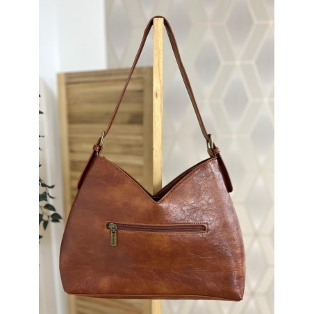Besace Multipoche en Suédine avec Bandoulière Chic Femme | Marina & Paloma