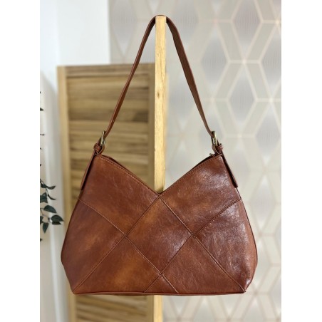 Besace Multipoche en Suédine avec Bandoulière Chic Femme | Marina & Paloma