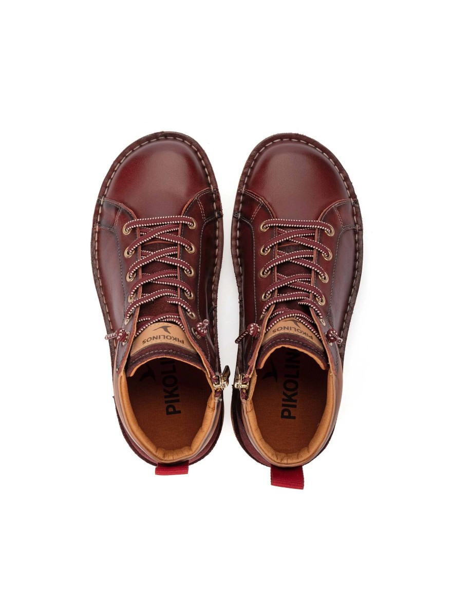 Basket Montante Pikolinos Alava W3J-8509C1 Bordeaux | Marina & Paloma