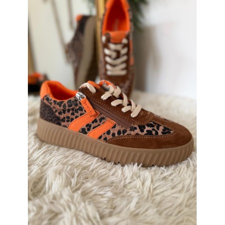 Basket Jana Tamaris Confort Léopard 83739 Wide Fit H | Marina & Paloma