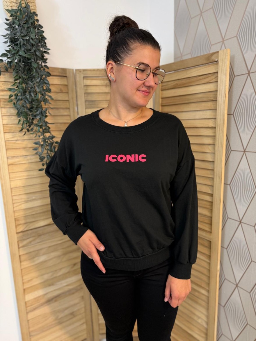 Sweat Manche Longue Iconic Fluo 071 Vivichy – Coupe Ample | Marina & Paloma