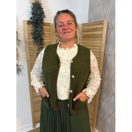 Gilet sans manche Maelle curvy | Marina & Paloma