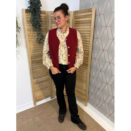 Gilet Sans Manche Bouclette Maelle | Marina & Paloma