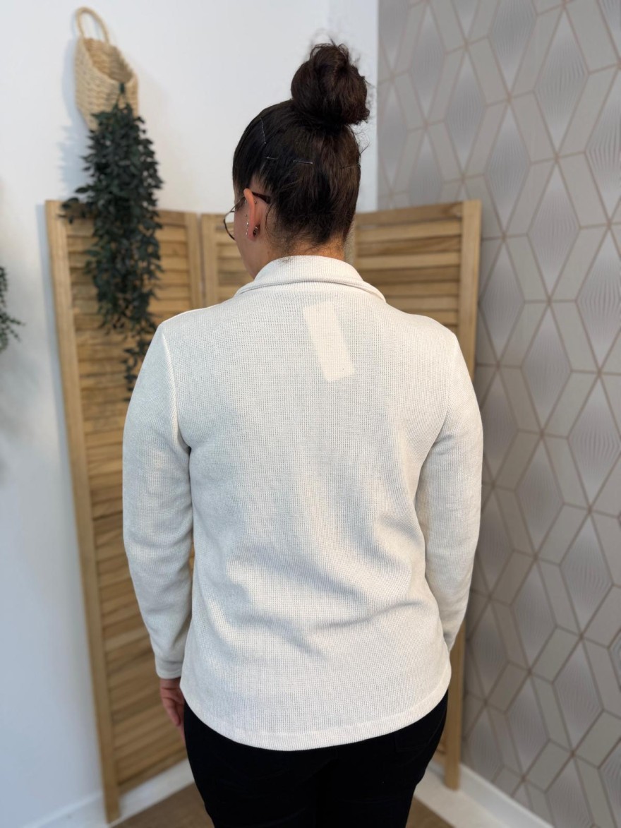 Veste Blazer Effet Velours Petit Prix | Marina & Paloma